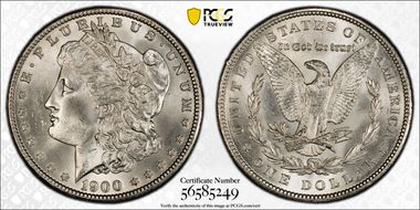 1900 $1 MS66+