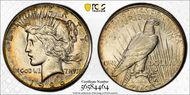 1926 $1 AU58