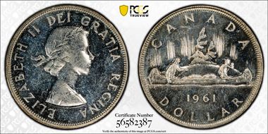 1961 S$1 PL64