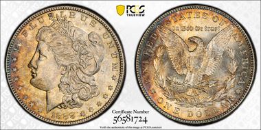 1888 $1 MS64