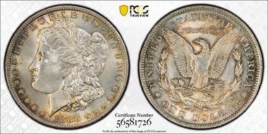 1883-O $1 MS62