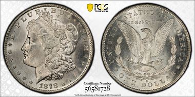 1878-S $1 MS63