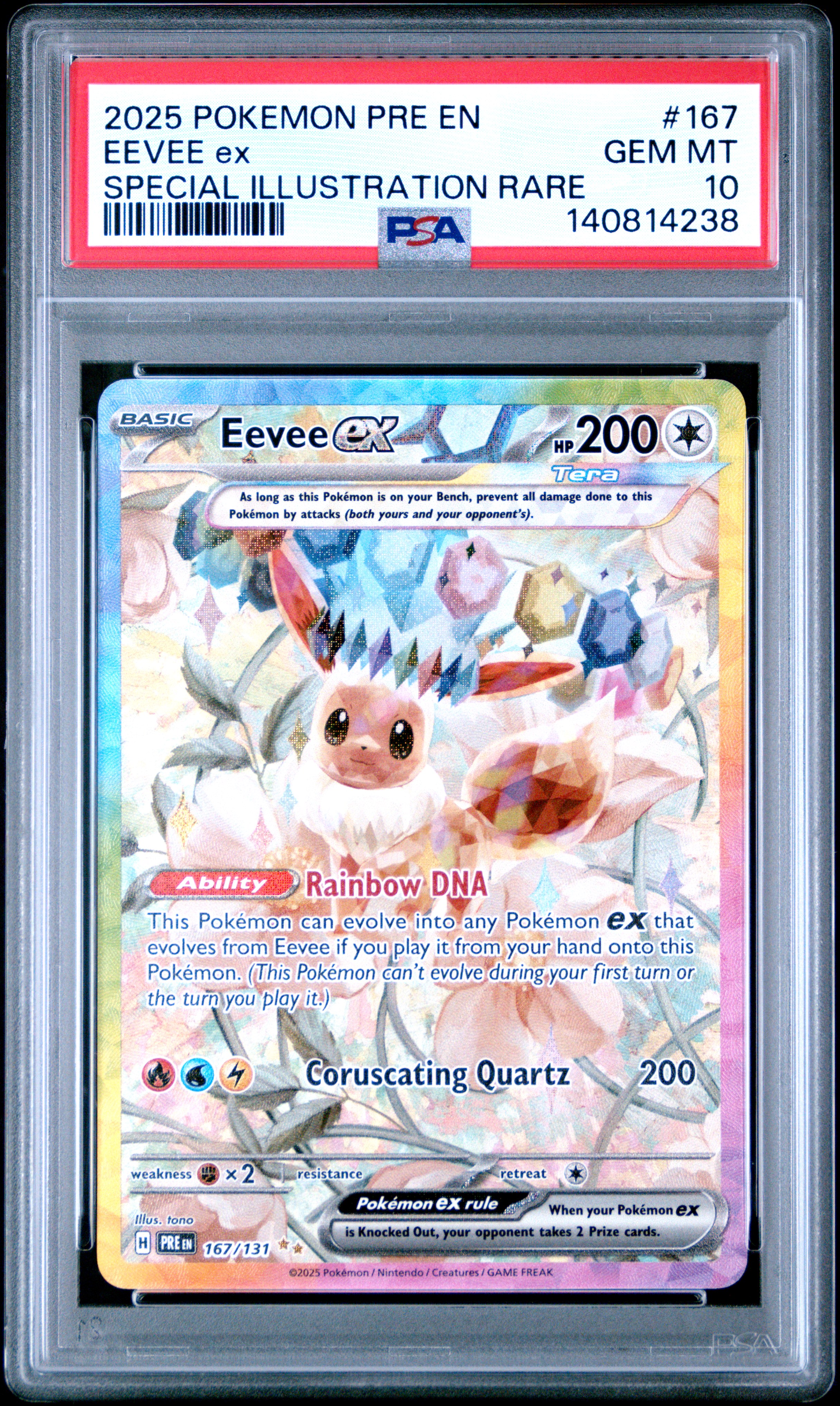 Eevee ex #167