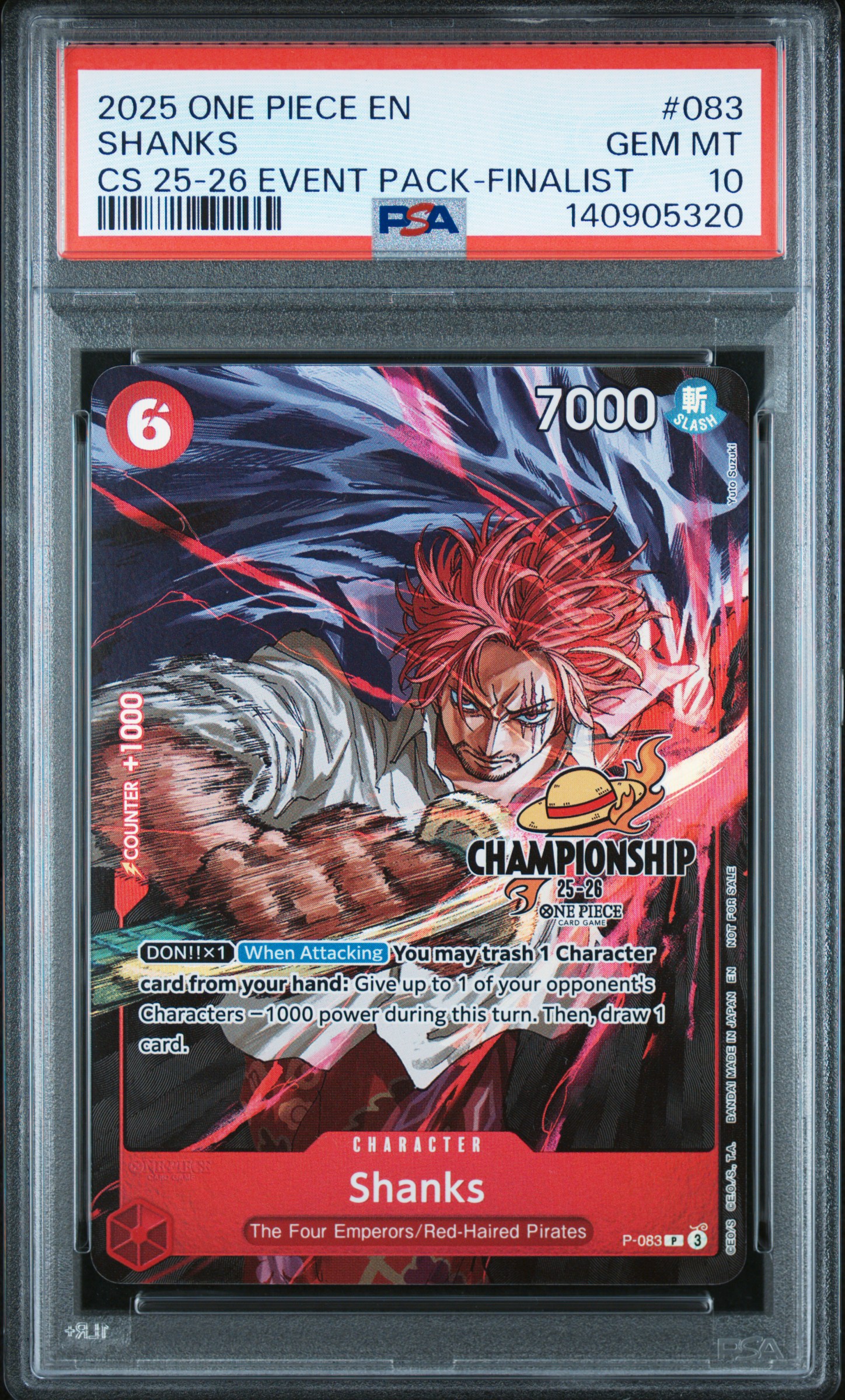 mcsnipeoptcg's 2025 One Piece Championship 2025-26 Event Pack