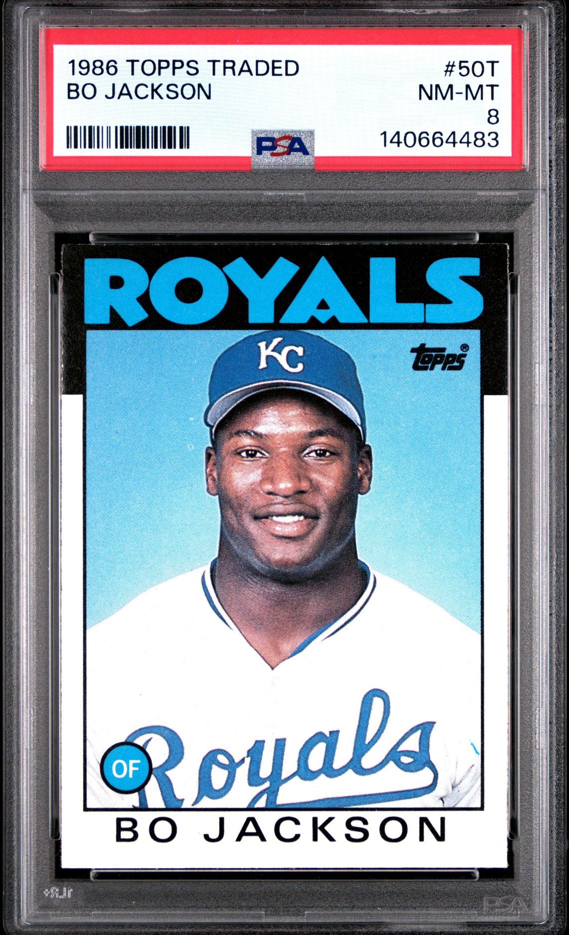 1986 Topps TOPPS TRADED #50T Bo Jackson front