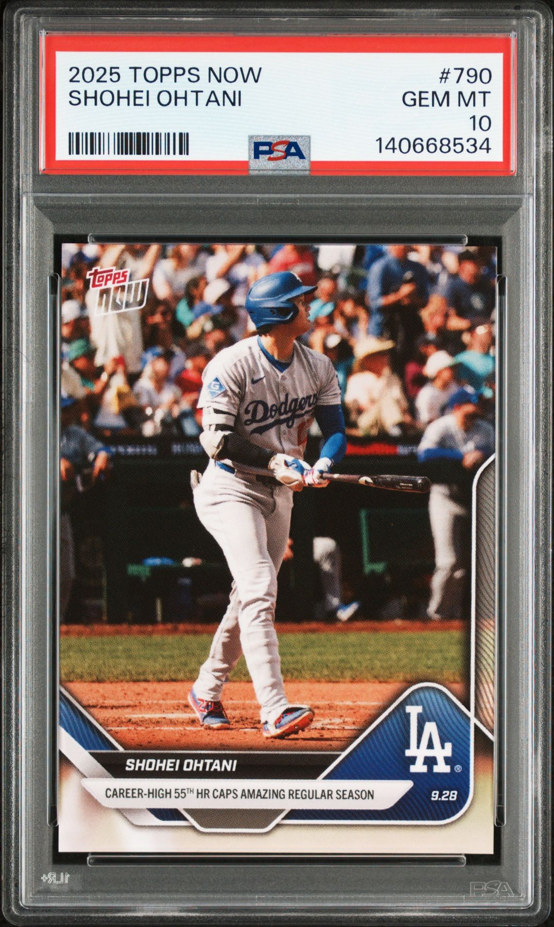 2025 Topps TOPPS NOW #790 Shohei Ohtani front
