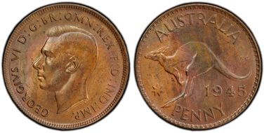 1945 Y. (p) 1D MS64BN