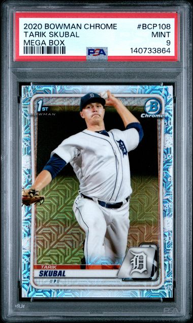 2020 Bowman Bowman Chrome Refractor #BCP108 Tarik Skubal front