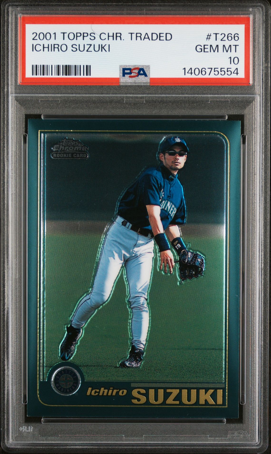2001 Topps TOPPS CHROME TRADED #T266 Ichiro Suzuki front