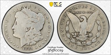 1881-CC $1 N1