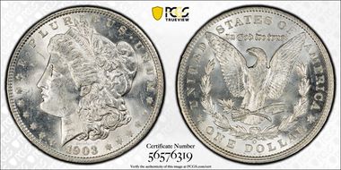 1903-O $1 MS63