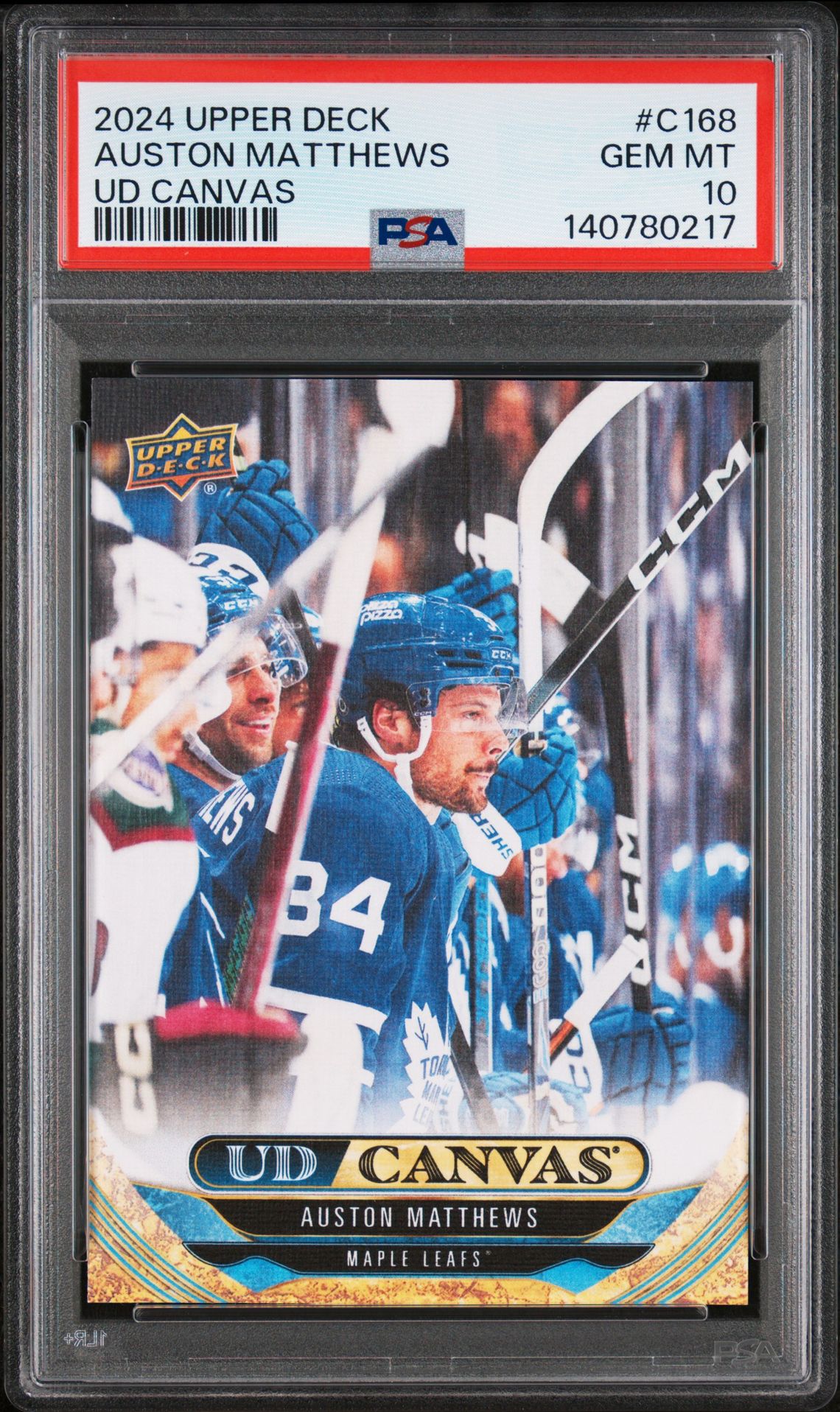 2024 Upper Deck UPPER DECK UD CANVAS #C168 Auston Matthews front