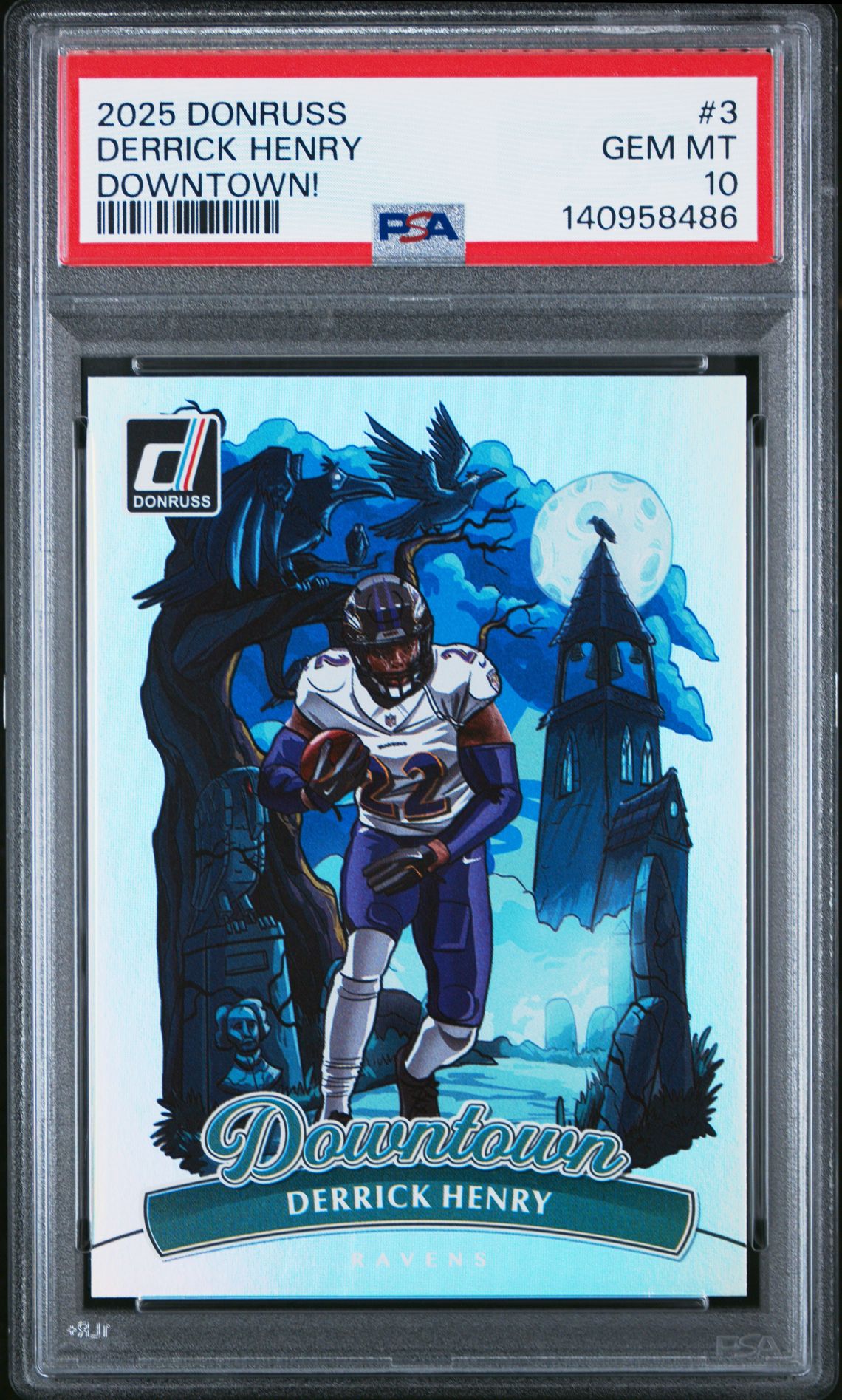 2025 Panini PANINI DONRUSS DOWNTOWN #3 Derrick Henry front
