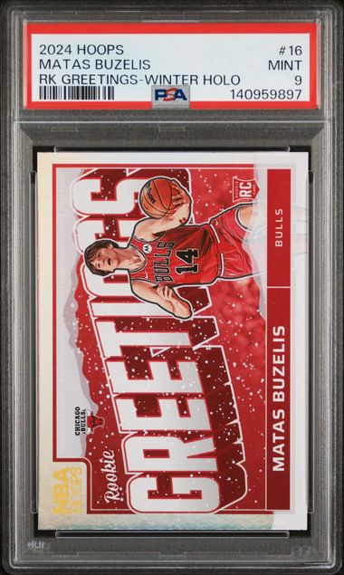 2024 Panini Holo #16 Matas Buzelis front