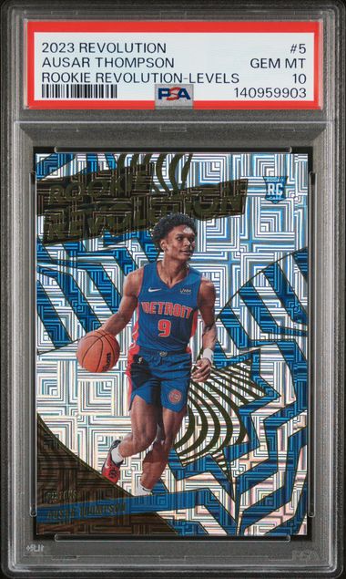 2023 Panini PANINI REVOLUTION ROOKIE REVOLUTION LEVELS #5 Ausar Thompson front