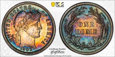 1903 10C PR63