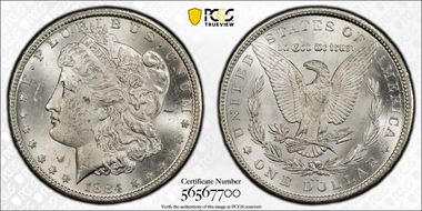1884-CC $1 MS63