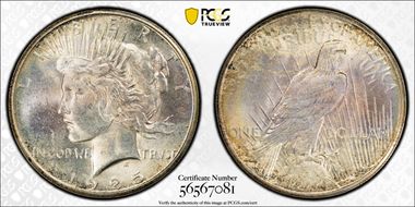 1925-S $1 MS63+