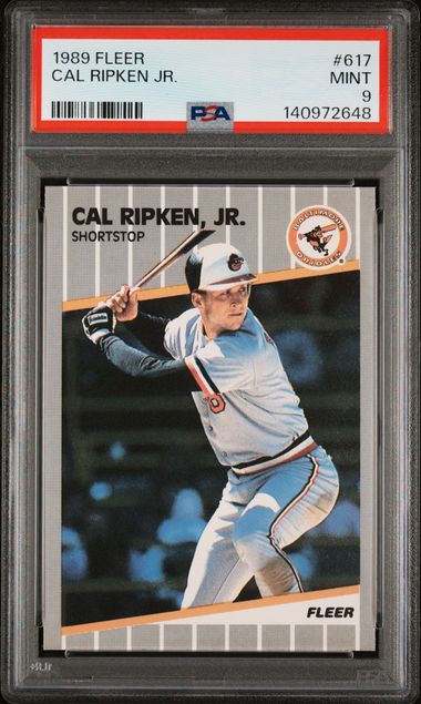 1989 Fleer FLEER #617 Cal Ripken Jr. front