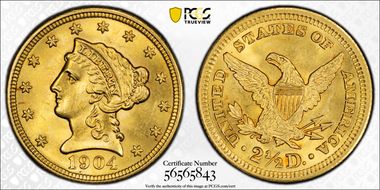 1904 $2.50 MS65