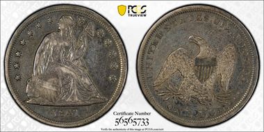 1841 $1 XF40