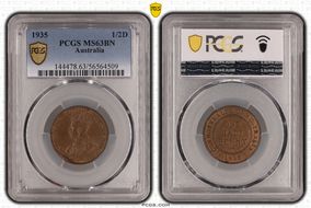 1935 1/2D MS63BN
