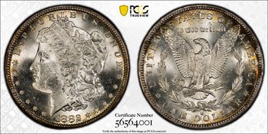 1882-S $1 MS63