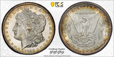 1892-CC $1 MS63