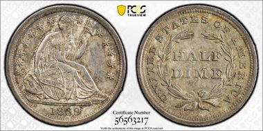 1839 H10C No Drapery AU58