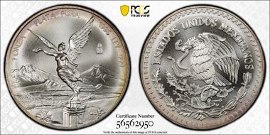 1996-Mo Onza Libertad Ag MS68