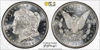 1883-CC $1 MS63+