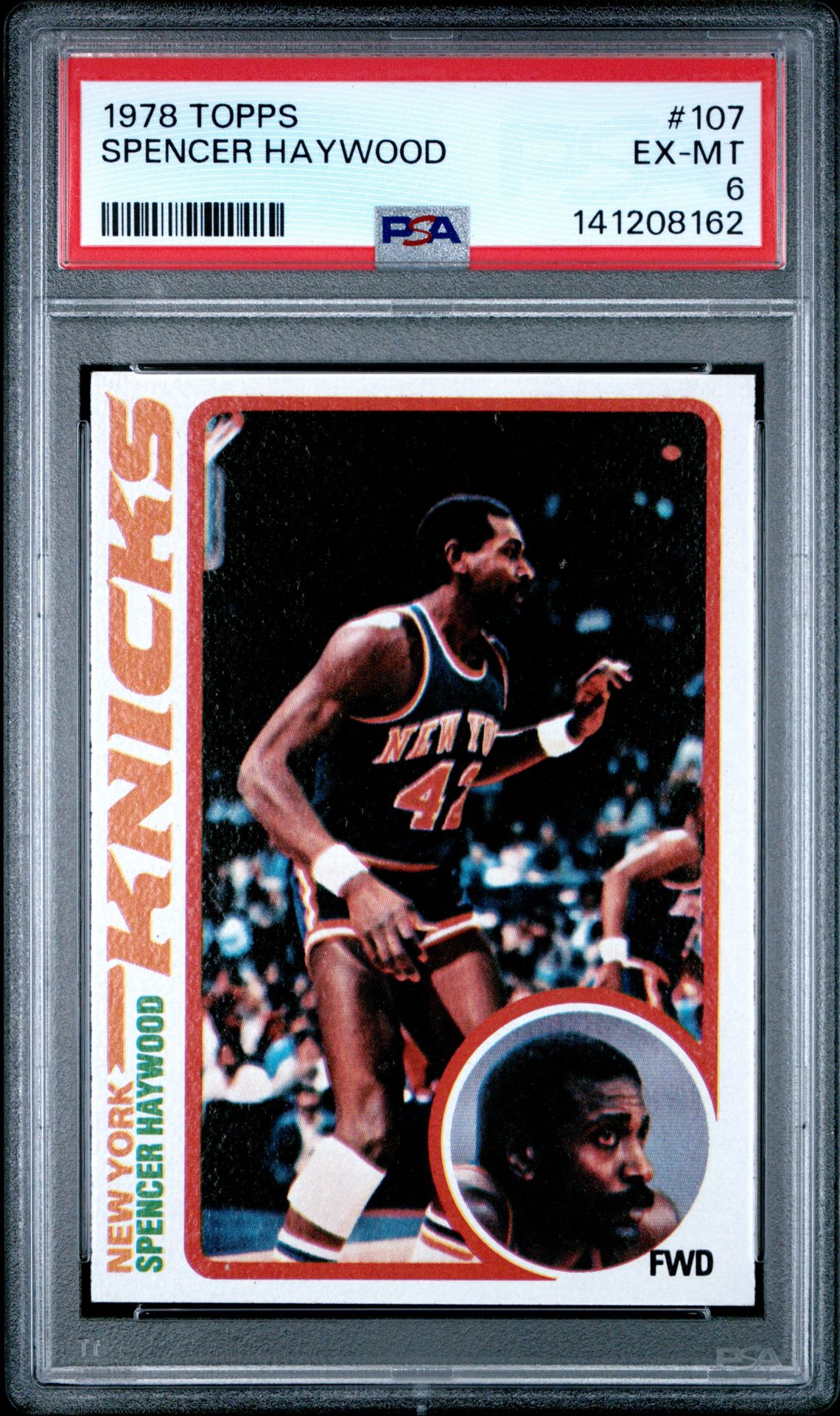 1978 Topps TOPPS #107 Spencer Haywood front