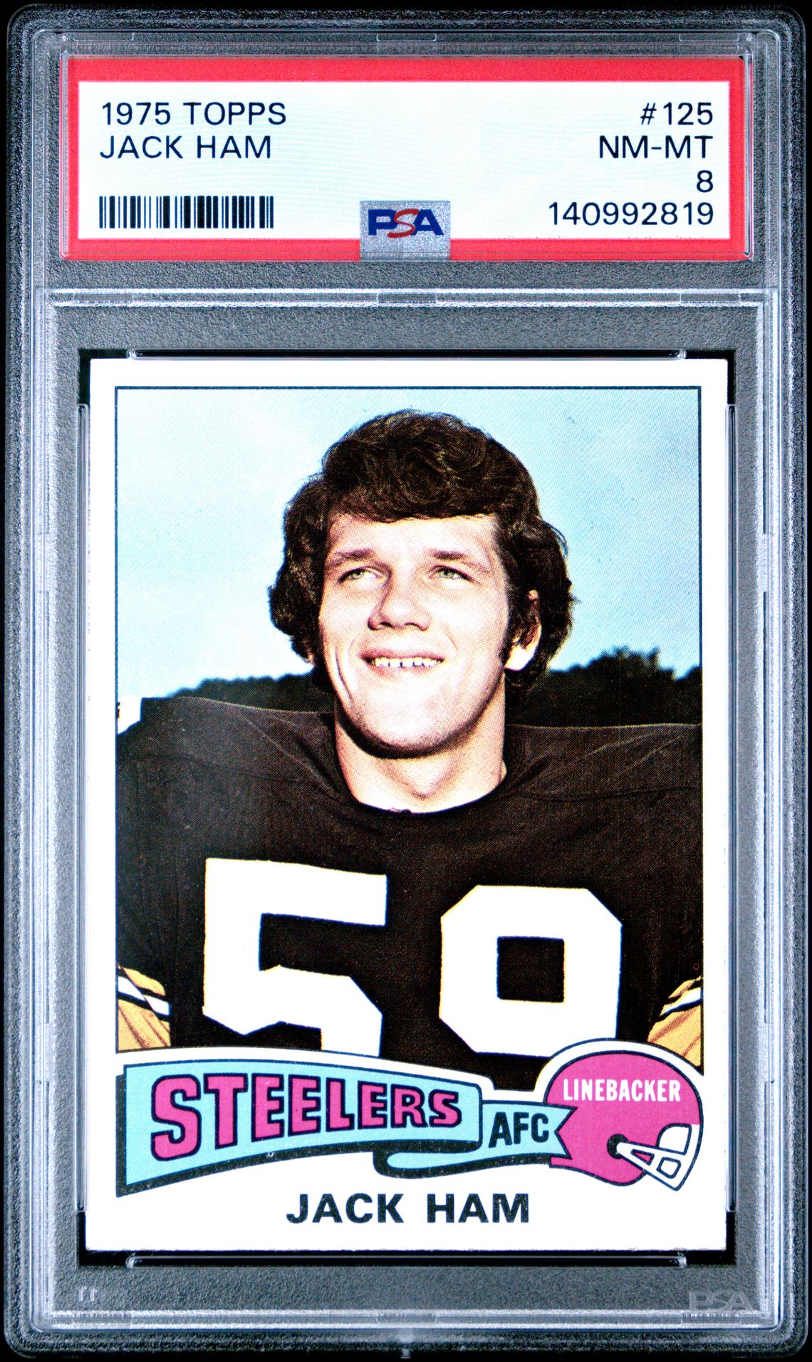 1975 Topps TOPPS #125 Jack Ham front
