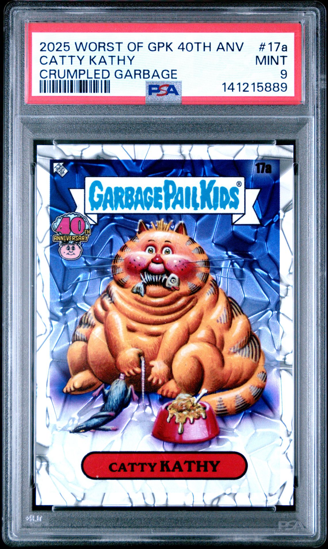 2025 Topps Garbage Pail Kids #17A Catty Kathy front