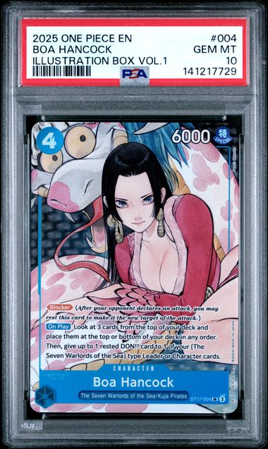 2025 One Piece Illustration Box Vol 1 #004 Boa Hancock front