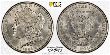 1904 $1 MS65