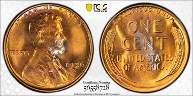 1936-S 1C MS67RD