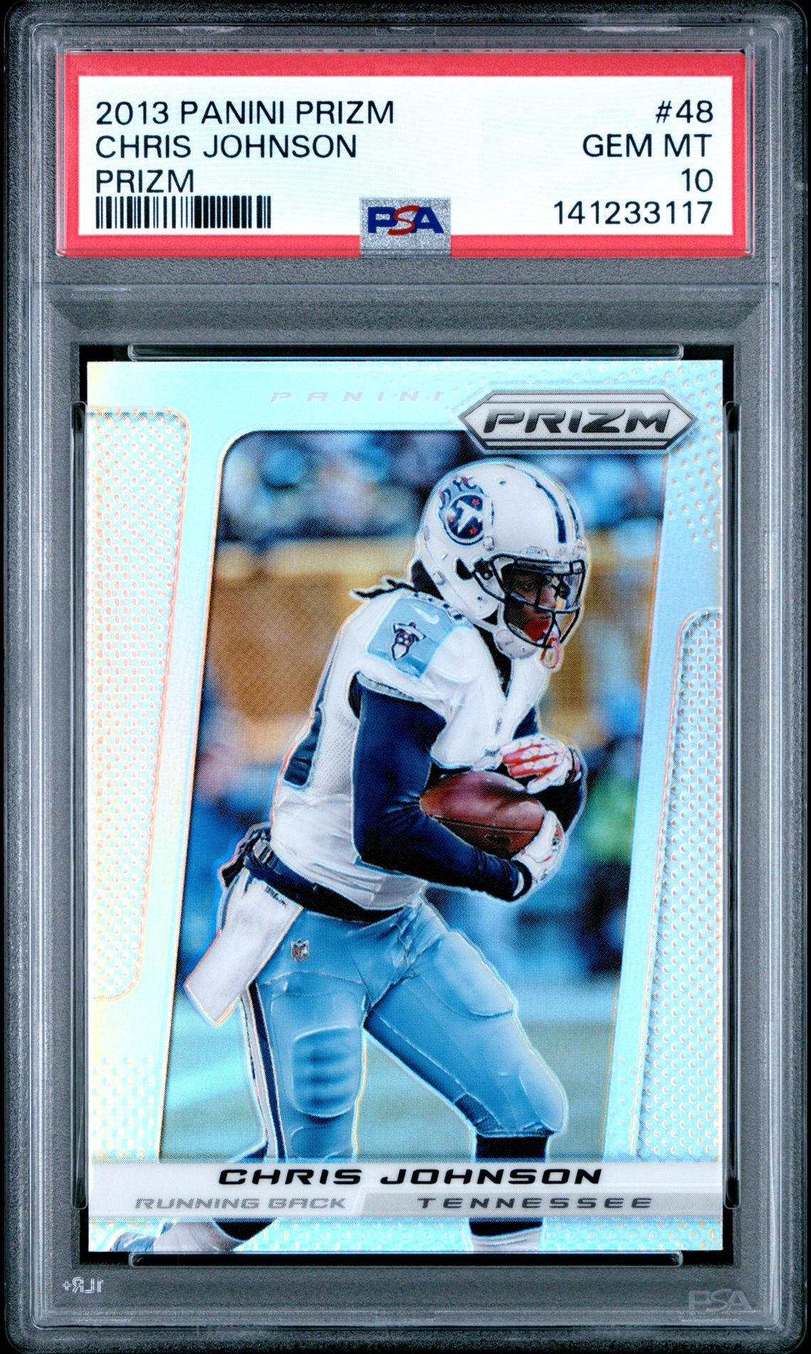 2013 Panini PANINI PRIZM #48 Chris Johnson front