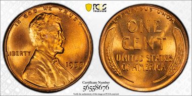 1958 1C MS67+ RD