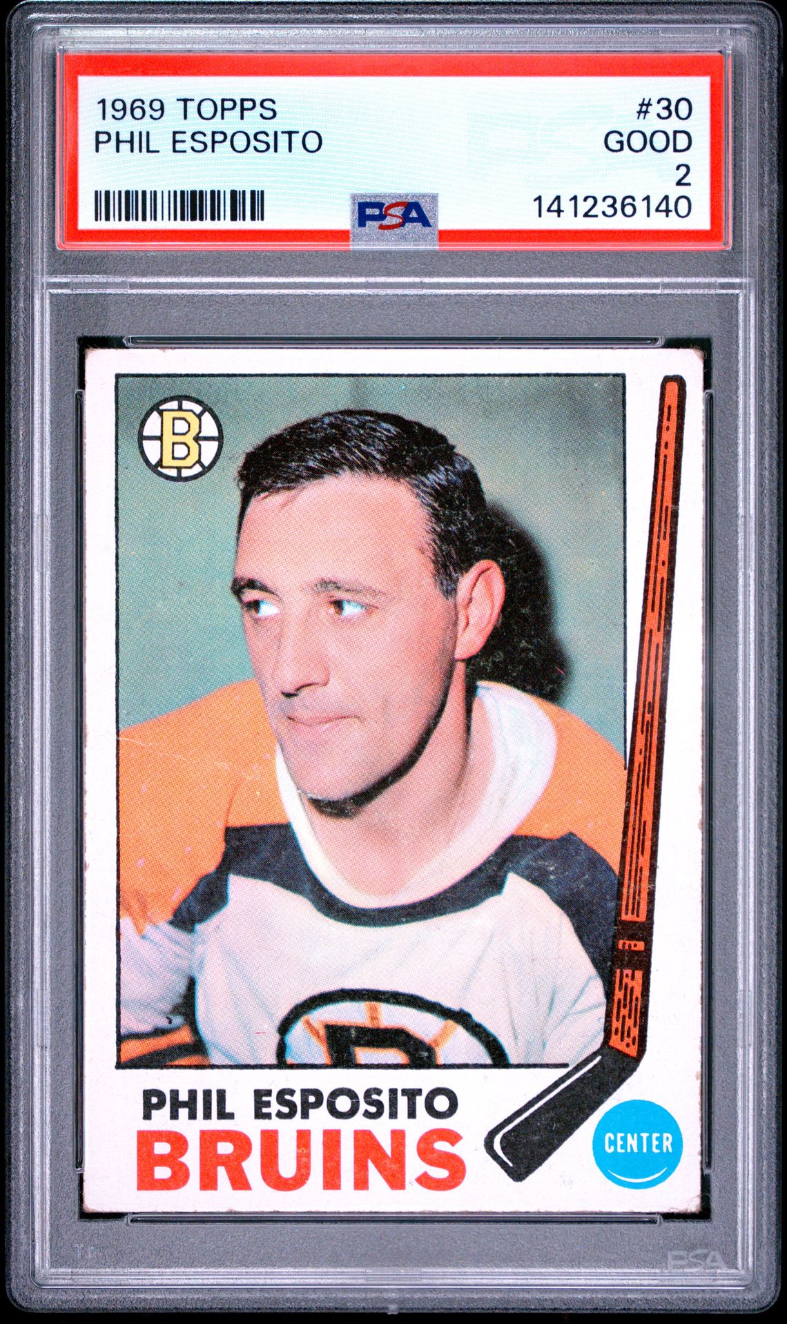 1969 Topps Phil Esposito #30 Good 2 front