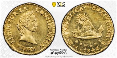 1845-PTS R 1/2 Scu MS63