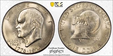 1976-D $1 Type 1 MS67