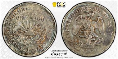 1914-CAMPO Mo Peso GB-171 KM-659 Campo Morado, RE XF45