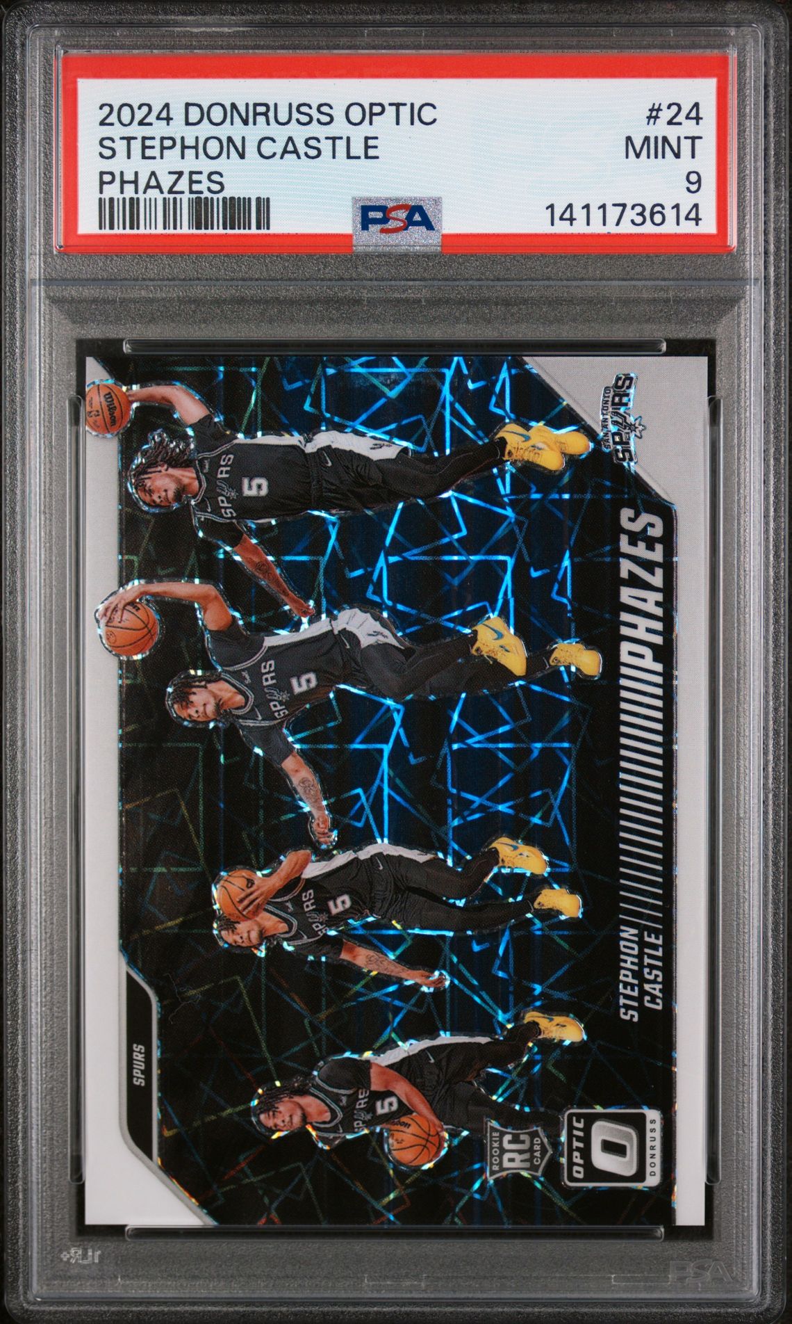 2024 Panini PANINI DONRUSS OPTIC PHAZES #24 Stephon Castle front