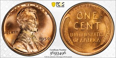 1950 1C PR67RD