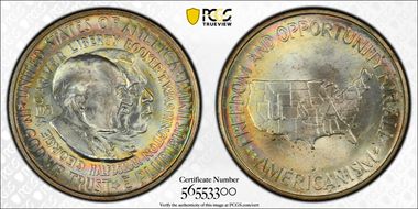 1951-D 50C Washington-Carver MS66