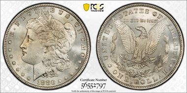 1880-O $1 MS62