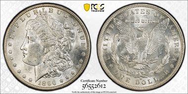 1896-O $1 MS60