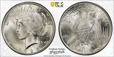 1925 $1 MS66