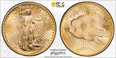 1923 $20 MS63